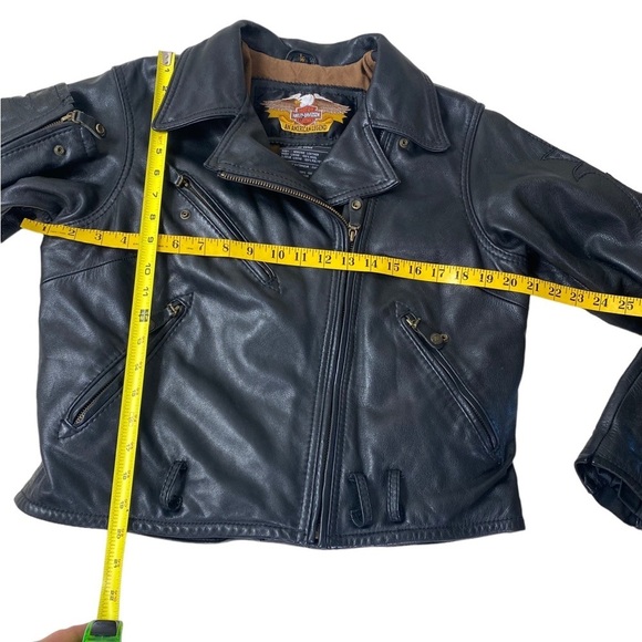 Harley Davidson L Limited Edition Moto Jacket Vintage black classic - Picture 12 of 12